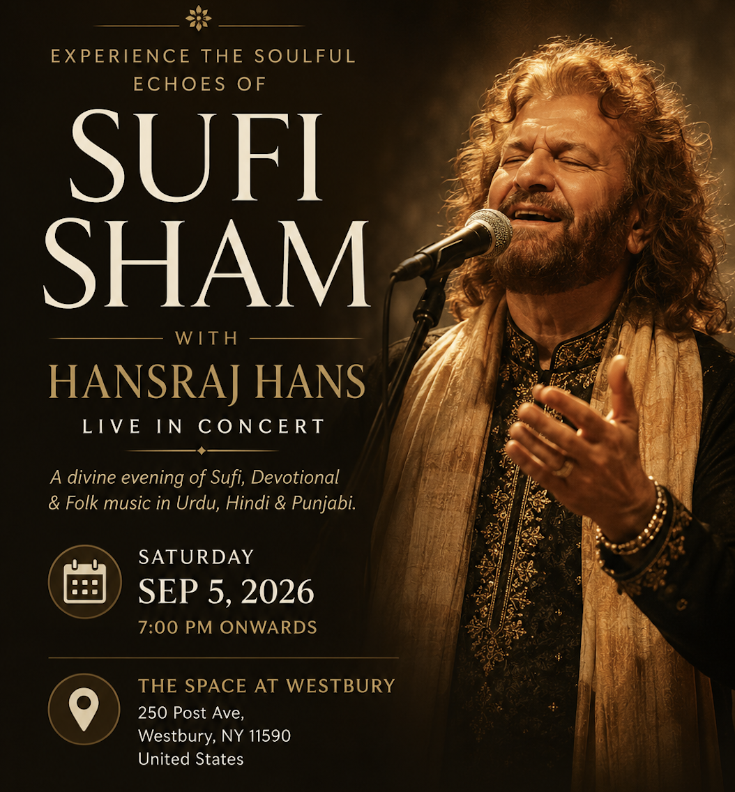 Sufi Sham with Hansraj Hans Live Concert - South Asian event